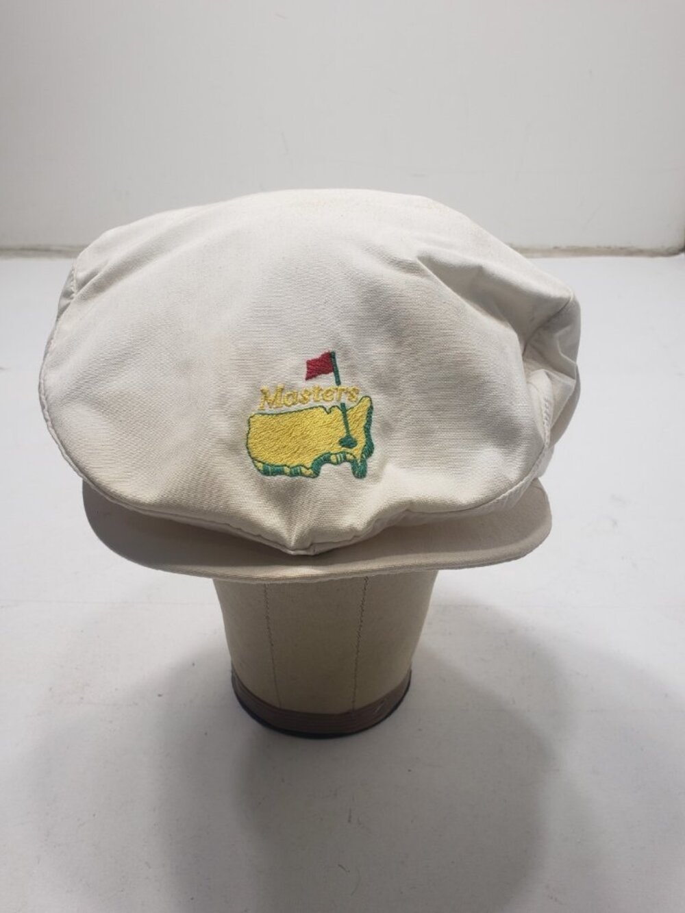 Vintage Masters Tournament Golf Newsboy Apple Jack Cap Duckster Made USA